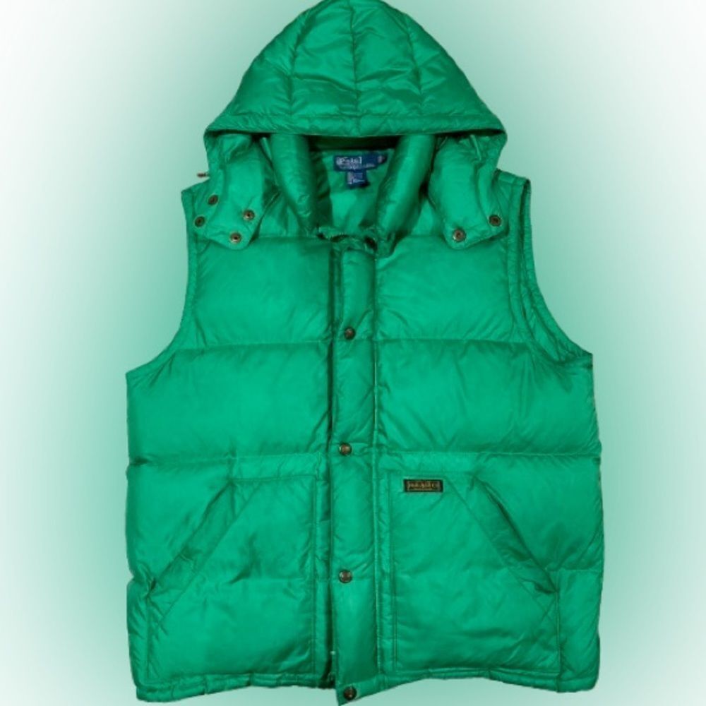 Polo Ralph Lauren RL&Co Puffer Vest with Hood Large.
